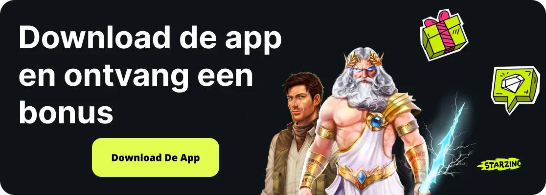 Het belangrijkste aan de Starzino app